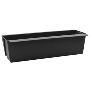 vidaXL Caisses à fleurs pour palettes Euro 12 pc Noir Polypropylène