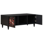 vidaXL Table basse Multicolore 100 x 54 x 40 cm Bois de mangue massif