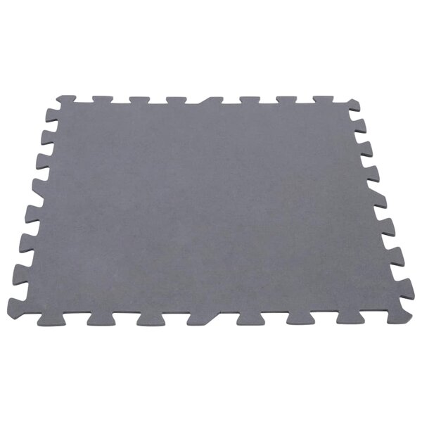 Intex Protecteur de sol rembourré verrouillable 8Pièces 50x50x0 5cm 1 9m²