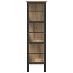 vidaXL Étagère Chêne artisanal 82 x 32 x 112 cm Bois d'ingénierie