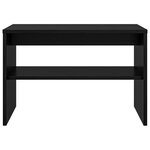 vidaXL Meuble TV Chêne noir 60 x 35 x 40 cm Bois d'ingénierie