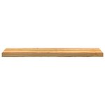 vidaXL Marches d'escalier 2 Pièces marron clair 110x25x2 cm chêne massif