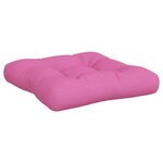 vidaXL Coussins de palette lot de 3 rose tissu Oxford