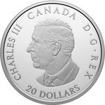 Pièce de monnaie en Argent 20 Dollars g 31.39 Millésime 2024 NUNAVUT