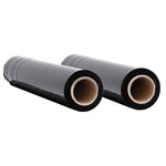 vidaXL Film étirable 6 Pièces noir 17 μm 50 cm x 300 m