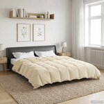 vidaXL Duvet d'hiver 220 x 240 cm Hiver Microfibre (100  polyester)