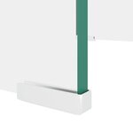 vidaXL Meuble TV/pour moniteur 40x25x11 cm verre transparent