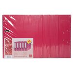 Lot De 5 Classeurs À Levier Intérieur Et Extérieur En Polypropylène - Dos De 80mm - Mécanique Prem'touch - Format À Classer A4 - Framboise - X 2 - Exacompta
