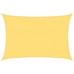 vidaXL Voile d'ombrage 160 g/m² Beige 2 5x3 5 m PEHD