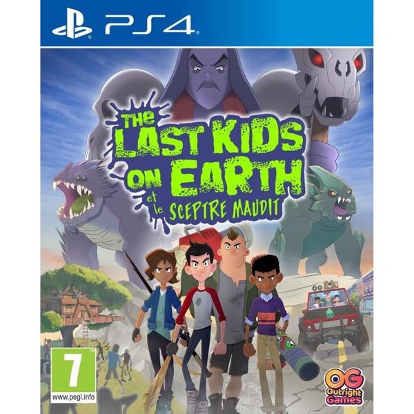 The Last Kids on Earth et Le Sceptre Maudit Jeu PS4