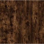 vidaXL Table basse Chêne fumé 60x44 5x45 cm Bois d'ingénierie
