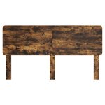 vidaXL Tête de lit Chêne fumé 200 cm Bois d'ingénierie