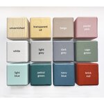 Tiroir de lit 90 x 160 BUDDY - bleu clair