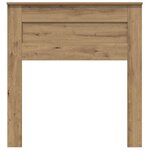 vidaXL Tête de lit Chêne artisanal 100 cm Bois d'ingénierie