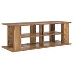 vidaXL Support de télévision Bois ancien 96 x 35 x 33 5 cm