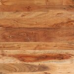 vidaXL Table de chevet 40x33x46 cm Bois d'acacia massif