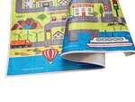 Tapis enfant Circuit de voiture 80 x 150 cm - Multicolore