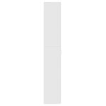 vidaXL Armoire de bureau Blanc 60 x 32 x 190 cm Bois d'ingénierie