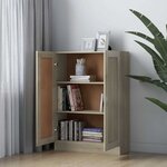vidaXL Bibliothèque Chêne sonoma 82 5x30 5x115 cm Bois d'ingénierie