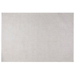 vidaXL Tapis de surface HUARTE Crème et gris 340 x 240 cm Polyester