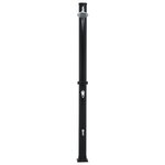 vidaXL Douche solaire Noir 220 cm 20 L