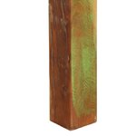 vidaXL Table basse 110x55x40 cm bois de récupération massif