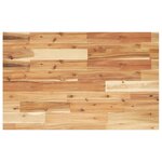 vidaXL Dessus de table rectangulaire 100x50x2 cm bois massif d'acacia
