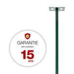 Pied elliptique à sceller pour boîte aux lettres renz - vert brillant 6005b