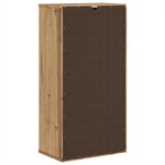 vidaXL Armoire latérale avec tiroirs ODDA 40x24x79 cm bois massif pin