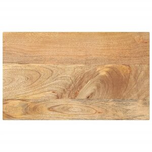 vidaXL Dessus de table 60x20x3 8 cm rectangulaire bois massif manguier