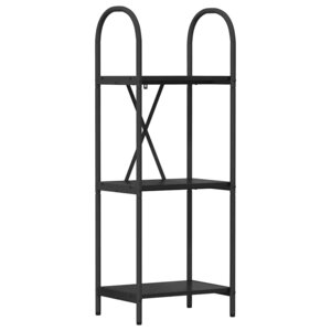 vidaXL Étagère Chêne noir 40 x 30 x 109 cm Bois d'ingénierie