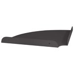 vidaXL Étagère Flottante d'Angle 4 pc Noir 24 x 24 x 2 cm