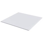 vidaXL Surmatelas Blanc 180 x 200 cm Tissu Jacquard