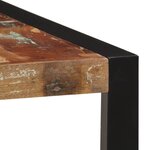 vidaXL Table à manger 160x80x75 cm Bois de récupération massif