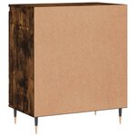 vidaXL Buffet Chêne fumé 60x35x70 cm Bois d'ingénierie