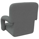 vidaXL Chaise de sol réglable avec accoudoir