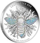 Monnaie LEAFCUTTER BEE Australian Native Bees 1 Oz Argent 2$ Niue 2026