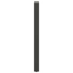 vidaXL Pieds de table de bar Anthracite 2 pièces 40 x (110-111) cm Acier