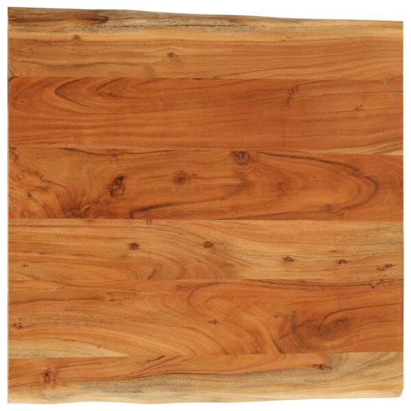 vidaXL Dessus de table 60x60x3 8 cm carré bois massif d'acacia