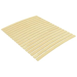 vidaXL Latte de rechange pour sommier avec 17 lattes 100 x 200 cm