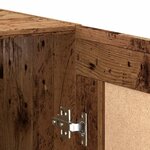 vidaXL Armoire murale vieux bois 69 5x34x90 cm bois d'ingénierie