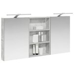 vidaXL Ensemble de Meubles de Salle de Bain 3 Pièces 120 x 10 5 x 60 5 cm