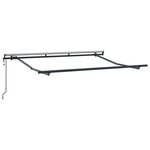 vidaXL Auvent Rétractable Bordeaux 300 x 200 cm tissu