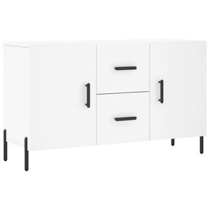 vidaXL Buffet blanc 100x36x60 cm bois d'ingénierie
