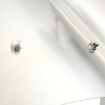 vidaXL Capot de cheminée Acier inoxydable Argenté