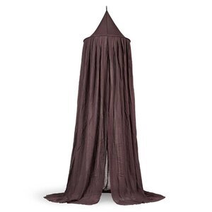 Jollein moustiquaire vintage 245 cm châtaigne