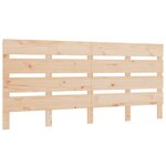 vidaXL Tête de lit 120x3x80 cm Bois massif de pin