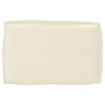 vidaXL Set de coussins de palette 3 Pièces Crème 120 x 80 x 12 cm