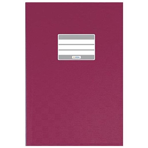 1x protège-cahiers  format A4  en PP  couverture bordeaux HERMA