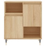 vidaXL Buffets 3 Pièces Chêne sonoma Bois d'ingénierie